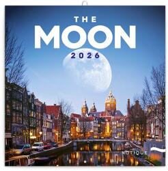 REALSYSTEM Lemeznaptár REALSYSTEM 300x300mm The moon 2026 (6097-MO) - vectraline