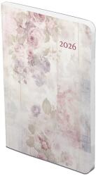 TopTimer Határidőnapló TOPTIMER Joy Flexi F012 B/6 heti fehér lapos Pasztel 2026 (T012F-006) - vectraline