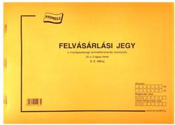  Nyomtatvány felvásárlási jegy mezőgazdasági A/4 25x3 (22909) - vectraline