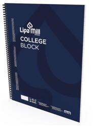Mar-Mar Spirálfüzet vonalas LIPAMILL A/4 70 lapos College block (1252375) - vectraline