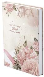 TopTimer Határidőnapló TOPTIMER Joy J022 B/6 napi fehér lapos Rózsaszín 3D 2026 (T022J-104) - vectraline