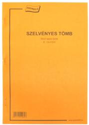  Nyomtatvány szelvényes tömb A/4 - vectraline