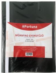 Fortuna Gyorsfűző FORTUNA műanyag fekete 25 darabos (02.00748) - vectraline
