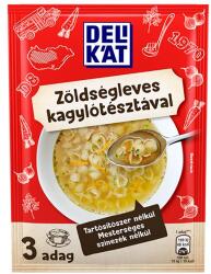 DELIKÁT Instant tésztás leves DELIKÁT Zöldségleves kagylótésztával 44 g (68921029)