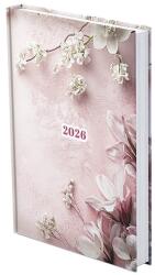 TopTimer Határidőnapló TOPTIMER Joy J021 A/5 napi fehér lapos Fátyolvirág UV 2026 (T021J-215) - vectraline