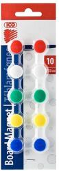 ICO Táblamágnes ICO színes 15mm 10 darabos (7570863000) - vectraline