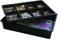 Strauss Metal Kassza 8 rekeszes fekete (SM010101) - vectraline