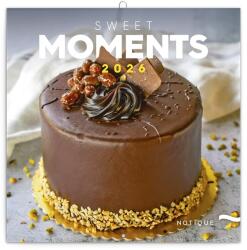 REALSYSTEM Lemeznaptár REALSYSTEM 300x300mm Sweet moments 2026 (6097-SM) - vectraline