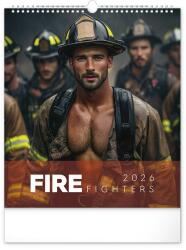 REALSYSTEM Falinaptár REALSYSTEM 300x340mm álló Firefighters 2026 (6087-DF) - vectraline