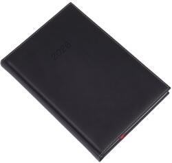 Realsystem Határidőnapló REALSYSTEM Bolero B/5 napi sárga lapos fekete 2027 (5622-11) - vectraline