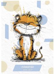 TopTimer Diák zsebkönyv TOPTIMER papírborító B/6 heti 120x170mm Tigris 2025-2026 (27D100J-00I) - vectraline