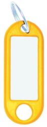 WEDO Kulcsjelölő biléta WEDO 10 darabos sárga (262 101805) - vectraline