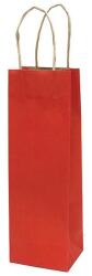 Creative Italtasak CREATIVE Classic Simple 13x36x10 cm kraft egyszínű piros sodort füles (71328) - vectraline