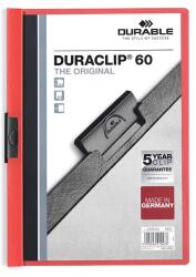 DURABLE Klipmappa DURABLE Duraswing A/4 30 lapig piros (230403) - vectraline