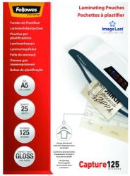 Fellowes Lamináló fólia FELLOWES A/5 125 mikron fényes 25/csom (5396101) - vectraline