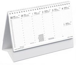 TopTimer Asztali naptár kép nélküli TOPTIMER T055 álló fehér lapos papír táblás 2026 (T550P-00P) - vectraline