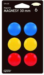 GRAND Táblamágnes GRAND 30mm 6 darabos vegyes színű (130-1550) - vectraline