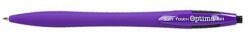 Optima Golyóstoll OPTIMA nyomógombos 521 lila (100915) - vectraline