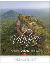 CSG Falinaptár CSG 300x340mm álló Világjáró 2026 (FN 093) - vectraline