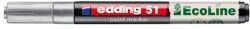 edding Lakkmarker EDDING 51 1-2mm ezüst (7580260007) - vectraline