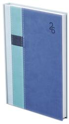 TopTimer Határidőnapló TOPTIMER Vario V011 B/5 heti fehér lapos világoskék-türkiz-kék 2026 (T011V-00T) - vectraline