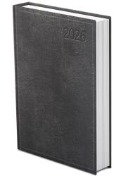 TopTimer Határidőnapló TOPTIMER Traditional T020 B/5 napi fehér lapos fekete 2026 (T020T-003) - vectraline