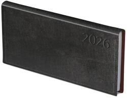 TopTimer Zsebnaptár TOPTIMER Traditional T030 fekvő fehér lapos fekete 2027 (T030T-003) - vectraline