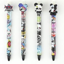 Nebulo Zseléstoll NEBULO nyomógombos radírozható 0, 7 mm Panda II (DT-0006) - vectraline