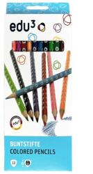 edu3 Színes ceruza EDU3 háromszögletű 12 darabos (1201012)