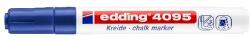 edding Folyékony kréta EDDING 4095 vágott 2-3 mm kék (7580140002) - vectraline