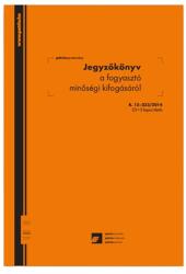 PÁTRIA Nyomtatvány jegyzőkönyv a fogyasztó minőségi kifogásról PÁTRIA A/4 25x3 álló (B.13-233/2014) - vectraline