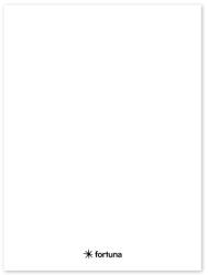 Fortuna Füzet vonalas FORTUNA Monocolor A/4 32 lapos 81-32 fehér (01.02100) - vectraline