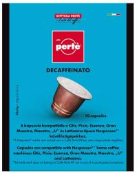 Caffé Perté Kávékapszula CAFFÉ PERTÉ koffeinmentes 100% arabica 10 darab/doboz (NES003) - vectraline