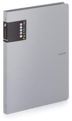 PASTELINi Gyűrűskönyv PASTELINI A/4 4 gyűrű PP 20 mm szürke (2-140) - vectraline