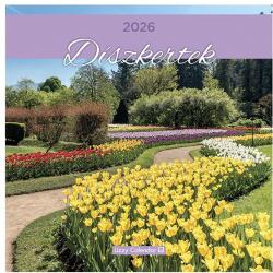 Lizzycalendar Falinaptár LIZZYCALENDAR 300x600mm álló Díszkertek 2027 (7540227007) - vectraline
