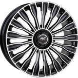 RC RACING RC-336 Fekete polírozott 5/112 17x7, 5 ET35 66, 6 - 4sgumi