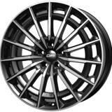 CMS C38 Diamond Black Gloss 5/112 20x8, 5 ET35, 5 66, 5 - 4sgumi