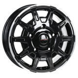 Arceo Stars LT1 Black Lip Diamond 5/160 16x6, 5 ET60 65, 1 - 4sgumi