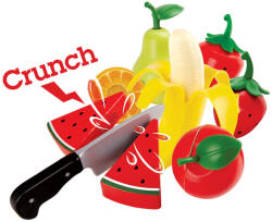 Hape Jucarie din lemn - Fructe sanatoase de taiat (9 piese) (E3171B) - delphionline
