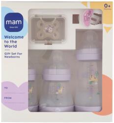 MAM Welcome to the World ajándékszett rózsaszín 5 db