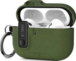Tech-protect Slim Hook pentru Apple AirPods Pro 3 Verde măsliniu (5906302333271)