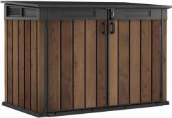 Keter SIGNATURE 2020L Kerti tároló, 190 x 109 x 132, 5 cm, dió (17213179) 261095 (261095)