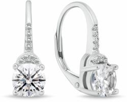 Brilio Silver Varázslatos ezüst fülbevalók cirkónium kövekkel EA117W