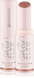 essence satin GLOW krémes rúzs szatén finish-el árnyalat 01 Whole Latte Love 3.5 g