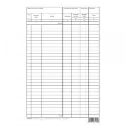 Pátria Élelmezési anyag ár- és értéknyilvántartó lap A/4 álló