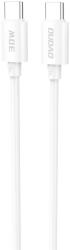 Dudao L4C töltő- és adatátviteli kábel, 2x USB-C, 30W, 1.2m, Fehér