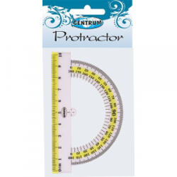 Centrum Szögmérő műanyag 180 fokos (80729) (80729)