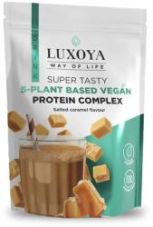 Luxoya Super Tasty 5-plant based VEGAN Protein Complex 450g DOY - Salted caramel flavor