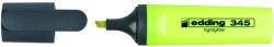 edding Szövegjelölő, Edding, 345, vágott hegy, 2-5mm, sárga (RTCED3455)