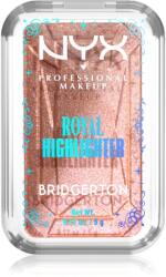 NYX Professional Makeup Bridgerton Royal Highlighter highlighter árnyalat 01 Iridescent Peach 5 g